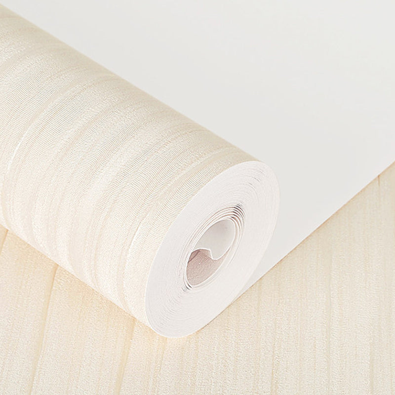 Simplicity Solid Wallpaper Roll Soft-Color Stripe Patterned Wall Art for Living Room Clearhalo 'Modern wall decor' 'Modern' 'Wallpaper' Wall Decor' 1395275