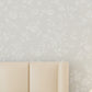 Flower Printed Wallpaper Roll Rustic Semi-Gloss Wall Covering in Pastel Color for Girls Room Beige Clearhalo 'Country wall decor' 'Rustic' 'Wallpaper' Wall Decor' 1395478