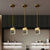Clear LED Down Mini Pendant Modern Bubble Crystal Cuboid Pendant Ceiling Light for Dinning Room Clear Clearhalo 'Ceiling Lights' 'Modern Pendants' 'Modern' 'Pendant Lights' 'Pendants' Lighting' 1399727