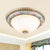 2/3-Light Flush Mount Lighting Minimalist Dome White Glass Ceiling Fixture in Gold, 14"/16"/19.5" W Gold Clearhalo 'Ceiling Lights' 'Close To Ceiling Lights' 'Close to ceiling' 'Flush mount' Lighting' 1400394