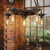 Aged Silver Gear Design Ceiling Lamp Vintage Industrial Metal 6 Heads Restaurant Hanging Lamp Aged Silver Clearhalo 'Ceiling Lights' 'Chandeliers' 'Industrial Chandeliers' 'Industrial' 'Middle Century Chandeliers' 'Tiffany' Lighting' 1400624