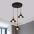 Retro Stylish Conic Pendant Lamp 3 Lights Metallic Hanging Fixture with Round Canopy in Black for Dining Room Black Clearhalo 'Art Deco Pendants' 'Black' 'Cast Iron' 'Ceiling Lights' 'Ceramic' 'Crystal' 'Industrial Pendants' 'Industrial' 'Metal' 'Middle Century Pendants' 'Pendant Lights' 'Pendants' 'Rustic Pendants' 'Tiffany' Lighting' 1400697