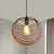 1 Light Hanging Lamp with Globe Wire Cage Metal Industrial Dining Room Pendant Light in Black/Sliver/Rust Rust Clearhalo 'Art Deco Pendants' 'Black' 'Cast Iron' 'Ceiling Lights' 'Ceramic' 'Crystal' 'Industrial Pendants' 'Industrial' 'Metal' 'Middle Century Pendants' 'Pendant Lights' 'Pendants' 'Rustic Pendants' 'Tiffany' Lighting' 1400804