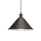 Conical Metal Ceiling Pendant Light Modernist 1 Head Dining Room Ceiling Fixture in Orange and Yellow/Yellow, 12"/14" Width Clearhalo 'Ceiling Lights' 'Modern Pendants' 'Modern' 'Pendant Lights' 'Pendants' Lighting' 1400901