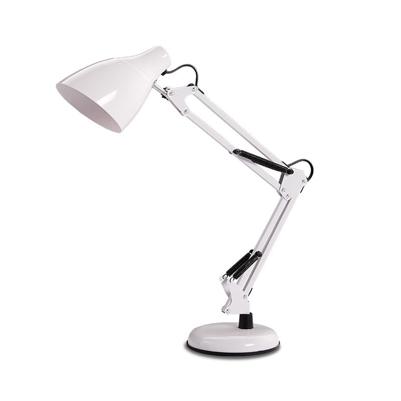 Black/White Multi-Joint Task Desk Lamp with Cone Shade Modern Style 1 ...