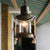 Kerosene Pendant Lighting Coastal Single Light Clear Glass Hanging Ceiling Light in Antique Brass/Weathered Copper, 6"/8.5" Wide Antique Brass 6" Clearhalo 'Art Deco Pendants' 'Cast Iron' 'Ceiling Lights' 'Ceramic' 'Crystal' 'Industrial Pendants' 'Industrial' 'Metal' 'Middle Century Pendants' 'Pendant Lights' 'Pendants' 'Tiffany' Lighting' 140261