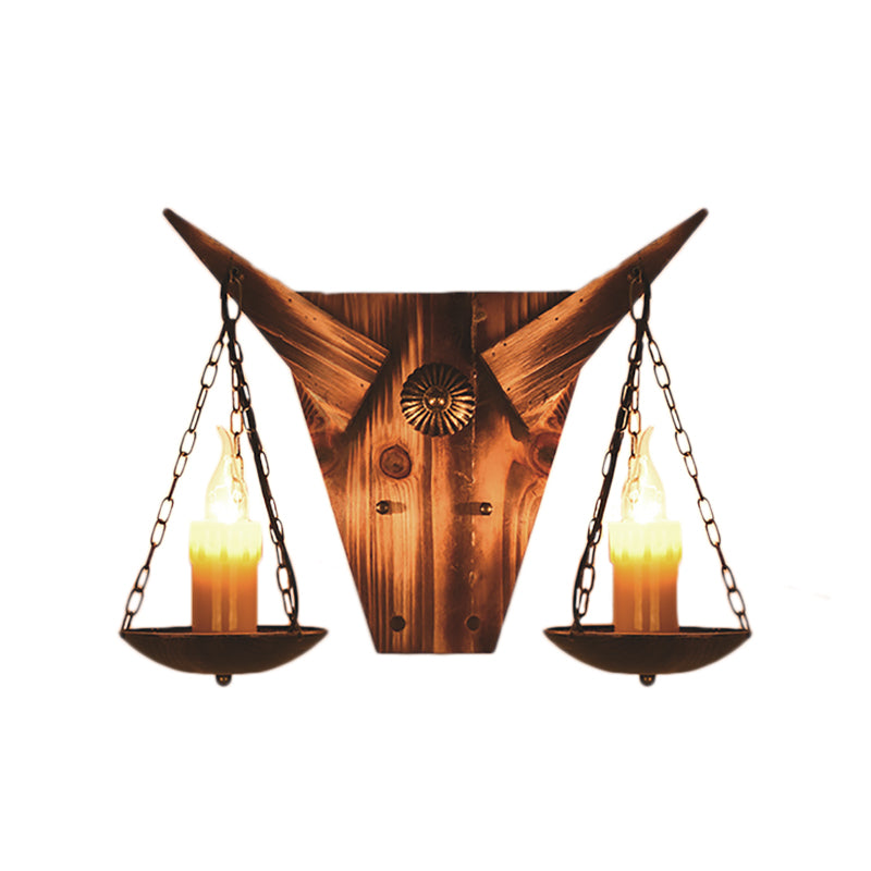 One Light Sconce Light Industrial Crackle Glass Vase Shape Lighting Fixture in Yellow, 3.5"/5"/14.5" Wide Clearhalo 'Industrial wall lights' 'Industrial' 'Middle century wall lights' 'Rustic wall lights' 'Tiffany' 'Wall Lamps & Sconces' 'Wall Lights' Lighting' 140604