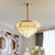 LED Suspension Lighting Modern Tapered Clear Rectangle Crystals Hanging Chandelier for Dinning Room Clear Clearhalo 'Ceiling Lights' 'Chandeliers' 'Clear' 'Industrial' 'Modern Chandeliers' 'Modern' 'Tiffany' 'Traditional Chandeliers' Lighting' 1409384