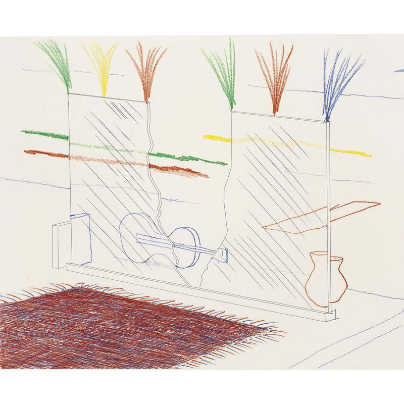 Full Size Artistic Murals Red-Yellow-Blue-Green May Stay His Eye Painting Wall Decor, Custom Print Clearhalo 'Wall Decor' 'Wall Mural' 1409549