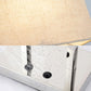 Fabric Rectangle Reading Book Light Contemporary Desk Lamp in Beige with Metal Base Clearhalo 'Lamps' 'Table Lamps' Lighting' 140986