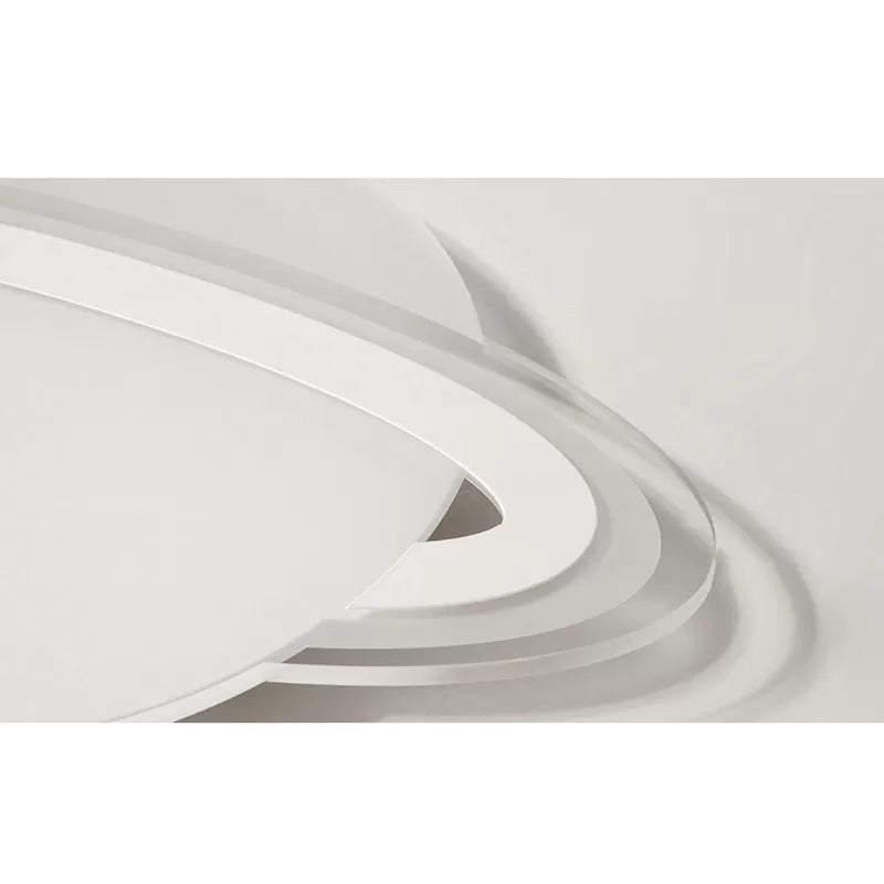Planet Shaped Ceiling Fixture Modern Acrylic Ceiling Mount Light in White for Boys Bedroom Clearhalo 'Ceiling Lights' 'Close To Ceiling Lights' 'Close to ceiling' 'Flush mount' Lighting' 14099