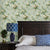 Floweret Wallpaper Roll Countryside Paper Made Wall Decor in Green and White for Bedroom Green Clearhalo 'Country wall decor' 'Rustic' 'Wallpaper' Wall Decor' 1410110