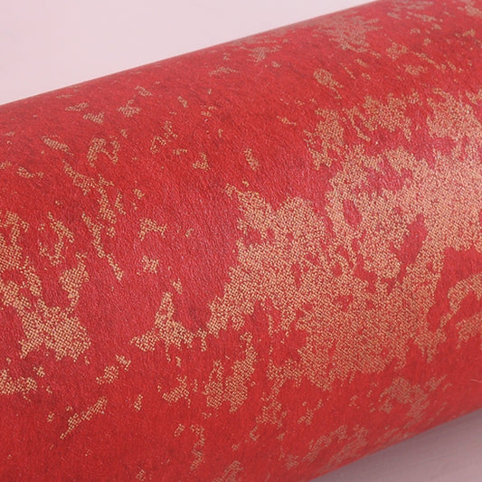 Simplicity Mottle Wallpaper Roll Non-Woven Waterproof Red Wall Covering for Bedroom Clearhalo 'Modern wall decor' 'Modern' 'Wallpaper' Wall Decor' 1410192