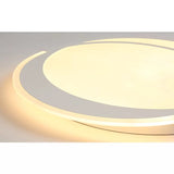 Simple Slim Round Ceiling Mount Light Acrylic Flush Light in White for Adult Bedroom Clearhalo 'Ceiling Lights' 'Close To Ceiling Lights' 'Close to ceiling' 'Flush mount' Lighting' 14130