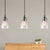 3 Lights Multi Pendant with Cone Shade Ribbed Clear Glass Farmhouse Dining Room Hanging Light Fixture, Linear Canopy Clear Clearhalo 'Ceiling Lights' 'Glass shade' 'Glass' 'Industrial Pendants' 'Industrial' 'Island Lights' 'Middle Century Pendants' 'Pendant Lights' 'Pendants' 'Tiffany' Lighting' 141380