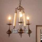 Retro Industrial Exposed Bulb Hanging Pendant 3/6 Heads Metal Ceiling Fixture with Rope for Living Room Clearhalo 'Cast Iron' 'Ceiling Lights' 'Chandeliers' 'Industrial Chandeliers' 'Industrial' 'Metal' 'Middle Century Chandeliers' 'Rustic Chandeliers' 'Tiffany' Lighting' 1416065