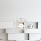 Black/White Cylinder Cage Ceiling Pendant Retro Stylish Metal 1 Bulb Indoor Height Adjustable Hanging Lamp Clearhalo 'Art Deco Pendants' 'Black' 'Cast Iron' 'Ceiling Lights' 'Ceramic' 'Crystal' 'Industrial Pendants' 'Industrial' 'Metal' 'Middle Century Pendants' 'Pendant Lights' 'Pendants' 'Rustic Pendants' 'Tiffany' Lighting' 1416432