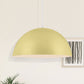 Nordic Style Bowl Pendant Lighting 1 Light Aluminum Suspended Light in Pink/Yellow for Living Room Clearhalo 'Ceiling Lights' 'Modern Pendants' 'Modern' 'Pendant Lights' 'Pendants' Lighting' 1416654