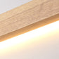 Modern Linear Wooden Wall Sconce Lamp 1-Light LED Down Lighting Fixture for Bedroom Clearhalo 'Wall Lamps & Sconces' 'Wall Lights' Lighting' 141767