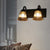 Bell Clear Textured Glass Wall Mounted Lamp Industrial Single Bulb Bedroom Sconce Light in Black Clear Clearhalo 'Cast Iron' 'Glass' 'Industrial wall lights' 'Industrial' 'Middle century wall lights' 'Modern' 'Tiffany' 'Traditional wall lights' 'Wall Lamps & Sconces' 'Wall Lights' Lighting' 142047