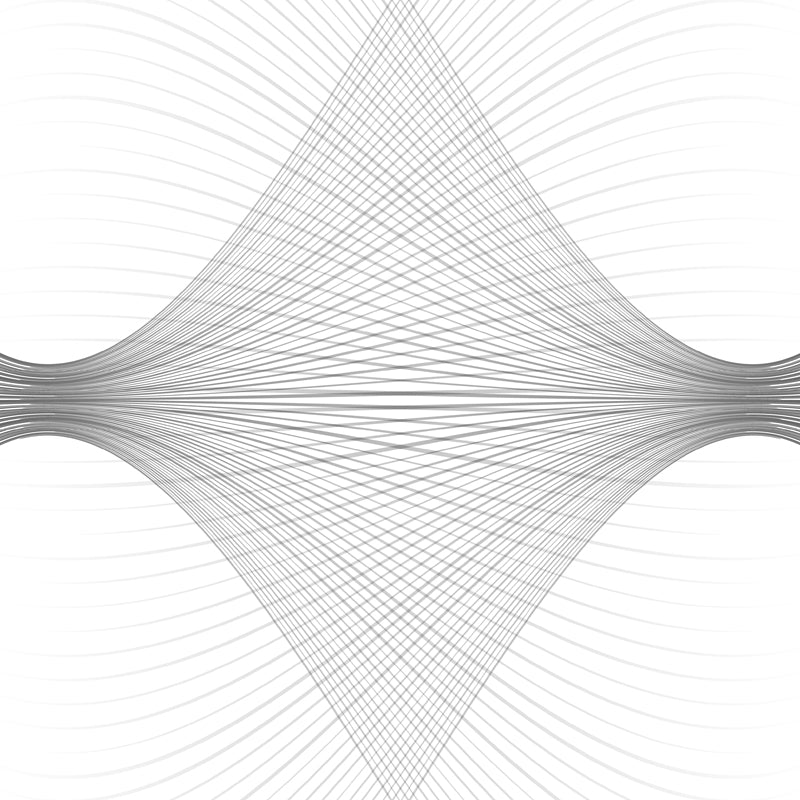 Modernist Interwoven Lines Mural Non-Woven Washable Black-White Wall Covering for Accent Wall Clearhalo 'Wall Decor' 'Wall Mural' 1422462