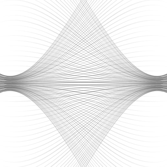 Modernist Interwoven Lines Mural Non-Woven Washable Black-White Wall Covering for Accent Wall Clearhalo 'Wall Decor' 'Wall Mural' 1422462