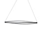 Spiral Hanging Lamp Kit Modern Acrylic LED Black/White Ceiling Pendant in Warm/White/Natural Light Clearhalo 'Ceiling Lights' 'Modern Pendants' 'Modern' 'Pendant Lights' 'Pendants' Lighting' 142393