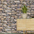 Cyberpunk Faux Rocky Wallpaper Roll in Grey Stain Resistant Wall Art for Living Room Grey Clearhalo 'Industrial wall decor' 'Industrial' 'Wallpaper' Wall Decor' 1424206