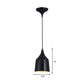6"/8"/10.5" Dia Metal Bell Ceiling Hanging Light Contemporary 1 Light Living Room Pendant Light with Adjustable Cord in White/Black Clearhalo 'Ceiling Lights' 'Modern Pendants' 'Modern' 'Pendant Lights' 'Pendants' Lighting' 142526