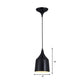 6"/8"/10.5" Dia Metal Bell Ceiling Hanging Light Contemporary 1 Light Living Room Pendant Light with Adjustable Cord in White/Black Clearhalo 'Ceiling Lights' 'Modern Pendants' 'Modern' 'Pendant Lights' 'Pendants' Lighting' 142527