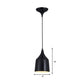 6"/8"/10.5" Dia Metal Bell Ceiling Hanging Light Contemporary 1 Light Living Room Pendant Light with Adjustable Cord in White/Black Clearhalo 'Ceiling Lights' 'Modern Pendants' 'Modern' 'Pendant Lights' 'Pendants' Lighting' 142528