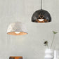 Nordic Style Domed Ceiling Light Fixture 12"/14" W 1 Light Metallic Pendant Lighting in Black/White for Coffee Shop Clearhalo 'Ceiling Lights' 'Modern Pendants' 'Modern' 'Pendant Lights' 'Pendants' Lighting' 142747
