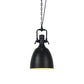 11"/14.5" Width Domed Metallic Ceiling Pendant Industrial 1 Head Coffee Shop Pendant Light Fixture in Black Clearhalo 'Art Deco Pendants' 'Black' 'Cast Iron' 'Ceiling Lights' 'Ceramic' 'Crystal' 'Industrial Pendants' 'Industrial' 'Metal' 'Middle Century Pendants' 'Pendant Lights' 'Pendants' 'Rustic Pendants' 'Tiffany' Lighting' 143198