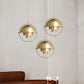 Metal Rotated Pendant Lighting in Modern Style 1 Light Black/White/Gold Hanging Light Clearhalo 'Ceiling Lights' 'Modern Pendants' 'Modern' 'Pendant Lights' 'Pendants' Lighting' 1434929