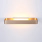 Rectangular Living Room Wall Sconce Fixture Aluminum 12"/16" Dia LED Minimalism Wall Mounted Lamp in Black/White Clearhalo 'Cast Iron' 'Glass' 'Industrial' 'Modern wall lights' 'Modern' 'Tiffany' 'Traditional wall lights' 'Wall Lamps & Sconces' 'Wall Lights' Lighting' 1435103