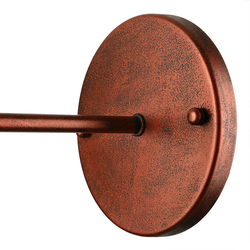 Black/Brass Finish 1 Head Wall Lamp Industrial Metal Mini Sconce Lighting with Bare Bulb for Bedroom Clearhalo 'Art deco wall lights' 'Cast Iron' 'Glass' 'Industrial wall lights' 'Industrial' 'Middle century wall lights' 'Modern' 'Rustic wall lights' 'Tiffany' 'Traditional wall lights' 'Wall Lamps & Sconces' 'Wall Lights' Lighting' 143952