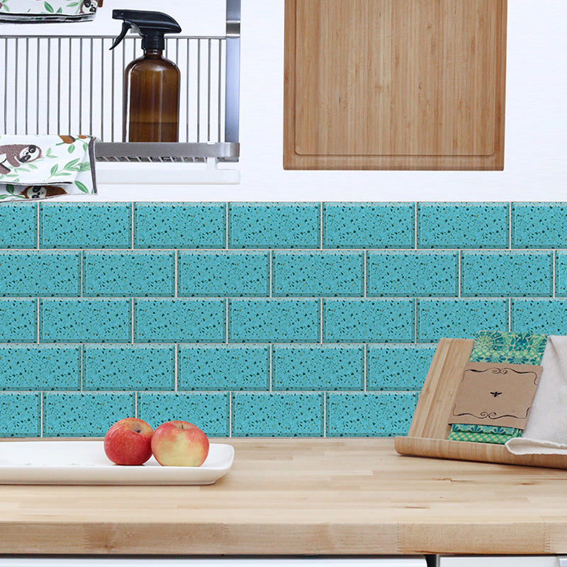 Dark Color Terrazzo Brick Wallpapers Peel and Stick Modernist Kitchen Wall Covering Clearhalo 'Country wall decor' 'Rustic' 'Wallpaper' Wall Decor' 1440181