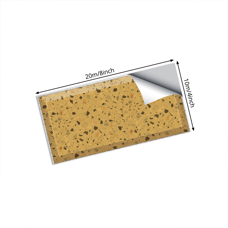 Dark Color Terrazzo Brick Wallpapers Peel and Stick Modernist Kitchen Wall Covering Clearhalo 'Country wall decor' 'Rustic' 'Wallpaper' Wall Decor' 1440187