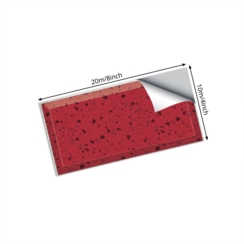 Dark Color Terrazzo Brick Wallpapers Peel and Stick Modernist Kitchen Wall Covering Clearhalo 'Country wall decor' 'Rustic' 'Wallpaper' Wall Decor' 1440194