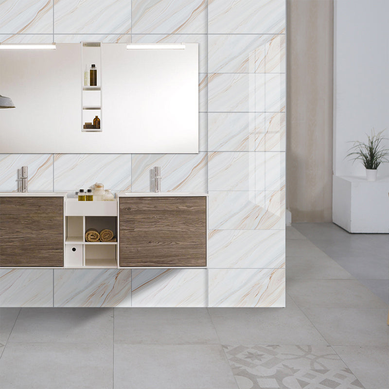 Peel and Paste Marble Wallpaper Panel 23.6' L x 12" W Modern Wall Art for Snack Bar Clearhalo 'Modern wall decor' 'Modern' 'Wallpaper' Wall Decor' 1440196