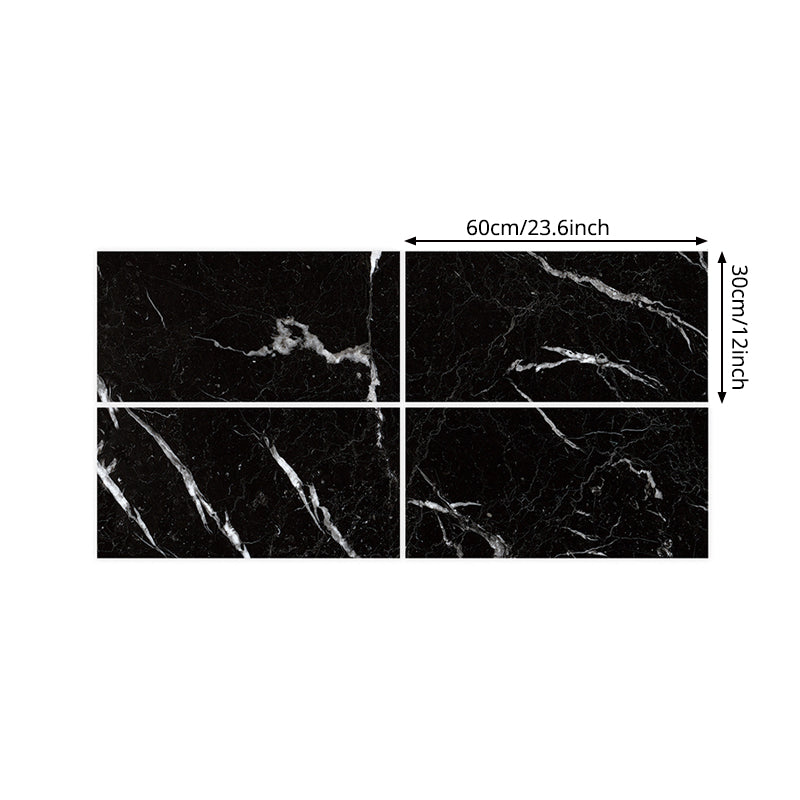 Peel and Paste Marble Wallpaper Panel 23.6' L x 12" W Modern Wall Art for Snack Bar Clearhalo 'Modern wall decor' 'Modern' 'Wallpaper' Wall Decor' 1440202