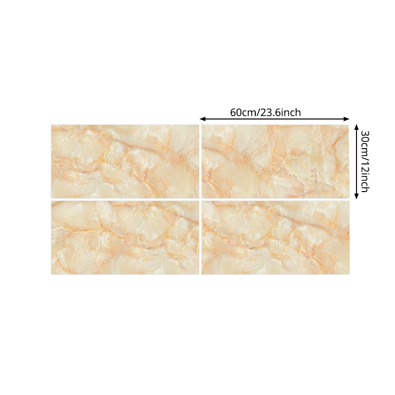 Modern Faux Marble Wallpaper Panels Pastel Color Pick Up Sticks Wall Decor for Kitchen Clearhalo 'Modern wall decor' 'Modern' 'Wallpaper' Wall Decor' 1440210