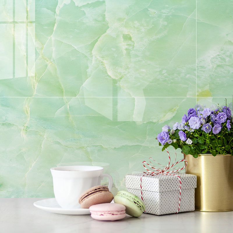 Modern Faux Marble Wallpaper Panels Pastel Color Pick Up Sticks Wall Decor for Kitchen Clearhalo 'Modern wall decor' 'Modern' 'Wallpaper' Wall Decor' 1440212
