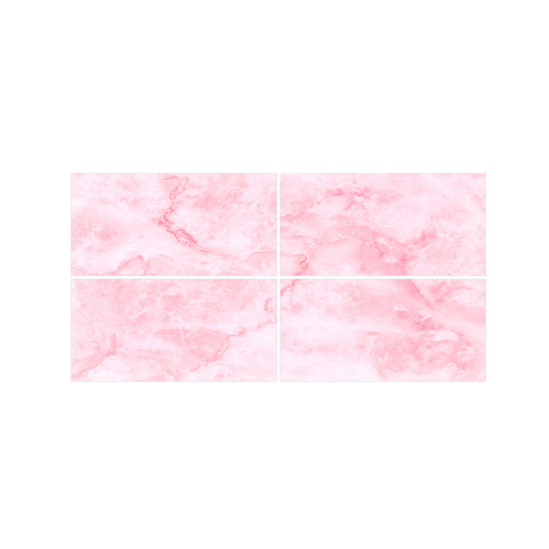 Modern Faux Marble Wallpaper Panels Pastel Color Pick Up Sticks Wall Decor for Kitchen Clearhalo 'Modern wall decor' 'Modern' 'Wallpaper' Wall Decor' 1440217