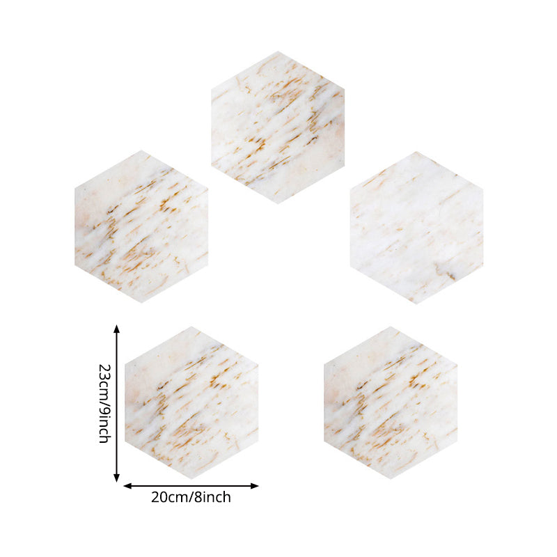 Pick Up Sticks Marble Wallpaper Panel 9' L x 8" W Minimalist Wall Covering in White Clearhalo 'Modern wall decor' 'Modern' 'Wallpaper' Wall Decor' 1440297