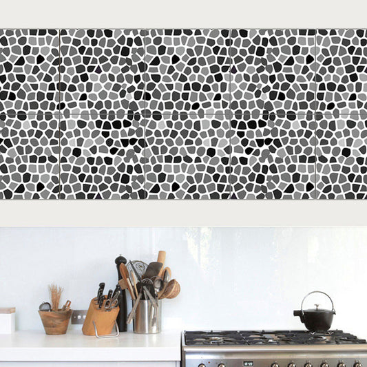 Marble Pebbles Wallpaper Panel Set Modern Self-Stick Washroom Wall Art, 4.3-sq ft Clearhalo 'Modern wall decor' 'Modern' 'Wallpaper' Wall Decor' 1440315