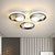 Acrylic White Flush Ceiling Light Circle 20.5"/25.5" W LED Modern Flushmount with Crystal Orb, Warm/White Light/Remote Control Stepless Dimming White 20.5" Remote Control Stepless Dimming Clearhalo 'Ceiling Lights' 'Close To Ceiling Lights' 'Close to ceiling' 'Flush mount' Lighting' 1452328