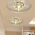 Star-Shape LED Ceiling Fixture Contemporary Clear Crystal Living Room Flushmount Lighting in Warm/White/Multi Color Light Clear Clearhalo 'Ceiling Lights' 'Close To Ceiling Lights' 'Close to ceiling' 'Flush mount' Lighting' 1452493