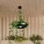 Aluminium Bowl Pendant Ceiling Light Industrial 1 Bulb Restaurant Plant Hanging Lamp in Black/White/Green Black Clearhalo 'Ceiling Lights' 'Pendant Lights' 'Pendants' Lighting' 1454751_711e0cc2-e6fd-4dea-bb2b-347891efd447