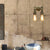 Industrial Bare Bulb Wall Sconce Lighting with Water Pipe 2 Lights Metallic Wall Mounted Lamp in Black/Antique Brass Antique Brass Clearhalo 'Art deco wall lights' 'Cast Iron' 'Glass' 'Industrial wall lights' 'Industrial' 'Middle century wall lights' 'Modern' 'Rustic wall lights' 'Tiffany' 'Traditional wall lights' 'Wall Lamps & Sconces' 'Wall Lights' Lighting' 145682